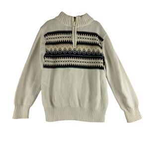 Lot of 3 Boy Long Sleeve Tops 4T-5/6 1/4 Zip, Pullover, T-shirt bundle MinorFlaw